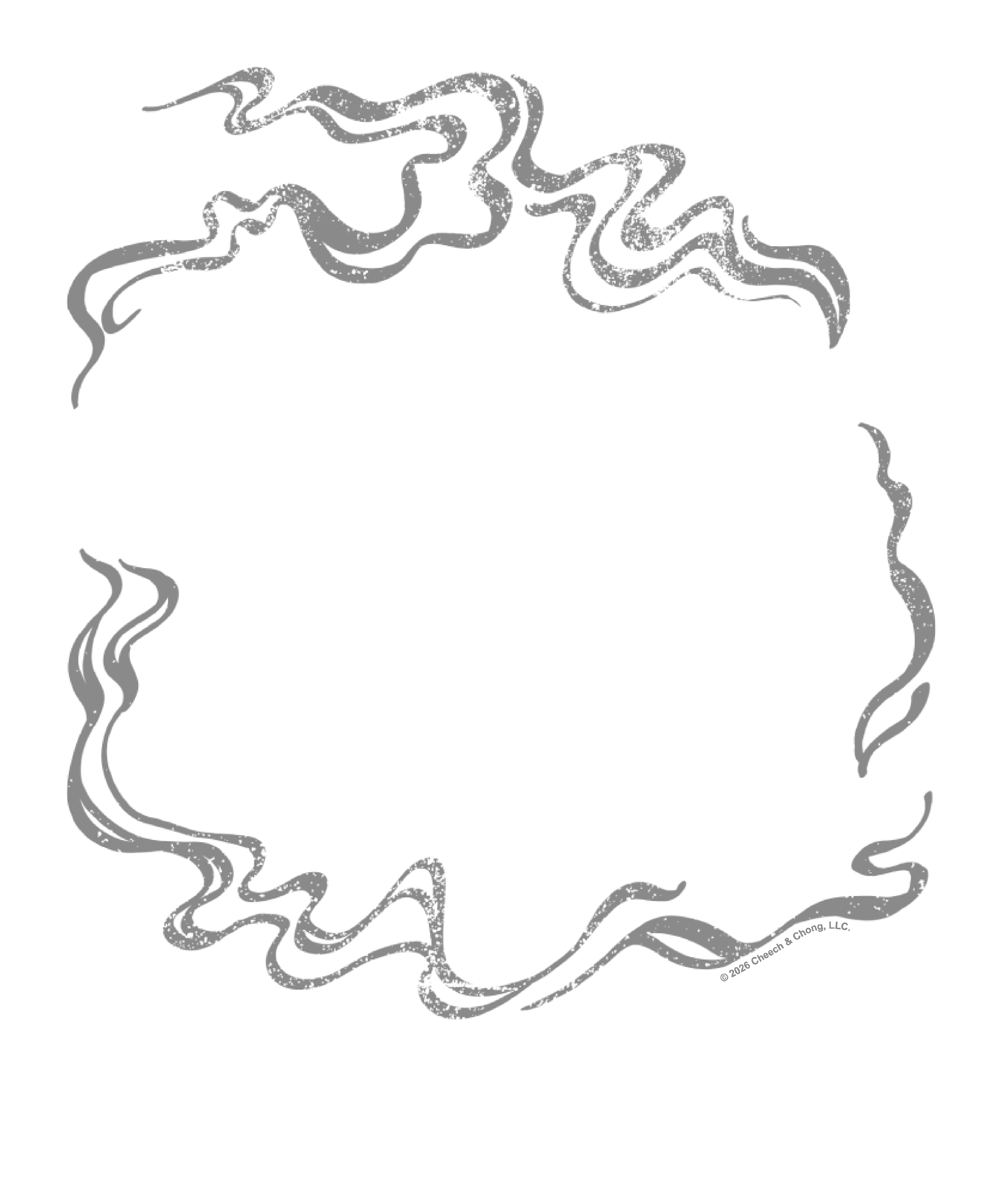 Wholesale Cheech and Chong Classic Duo Smoke Logo T-Shirt