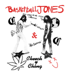 Wholesale Cheech and Chong Basketball Jones Retro T-Shirt