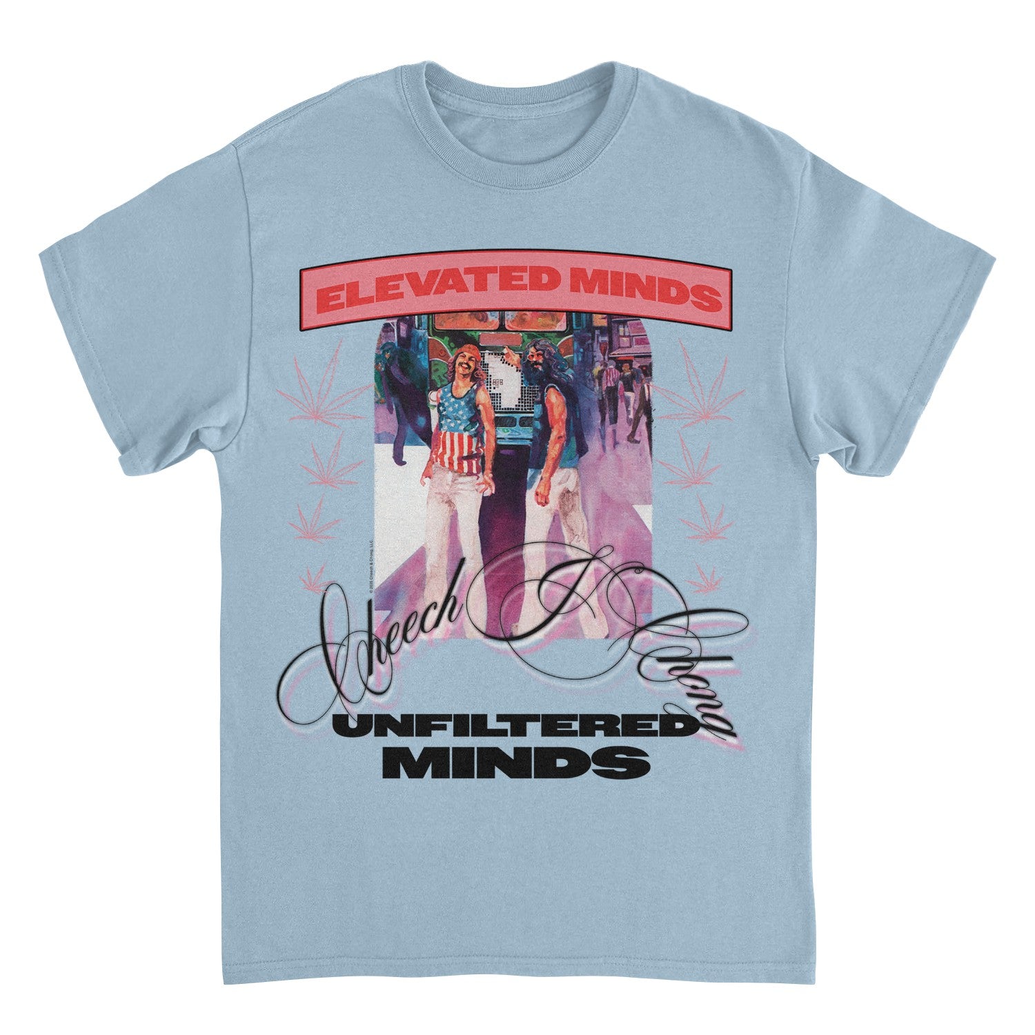 Wholesale Cheech and Chong Elevated Minds Unfiltered Minds T-Shirt
