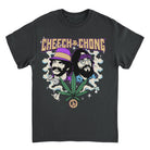 Wholesale Cheech and Chong Duo Portrait Dice Peace Leaf T-Shirt