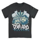 Wholesale Cheech and Chong Team 420 Duo Leaf Flags T-Shirt