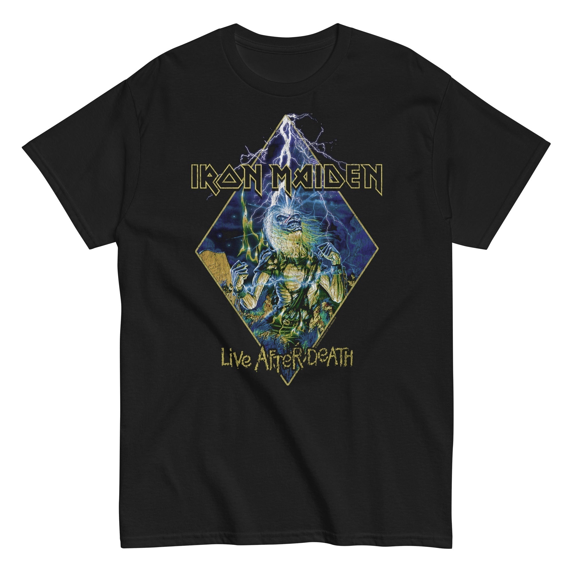 Wholesale Iron Maiden - Lightnin Jumbo Print T-Shirt