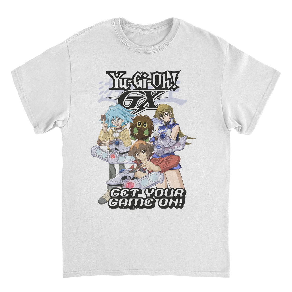 Wholesale Yu-Gi-Oh GX Get Your Game On White T-Shirt – Merch Showroom