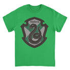 Harry Potter Minimalist Slytherin Emblem Irish Green T-Shirt