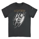 Halloween Torn Halloween Mask Black T-Shirt