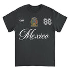 Toffs Retro Soccer Futbol Mexico Black T-Shirt
