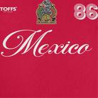Toffs Retro Soccer Futbol Mexico Red T-Shirt