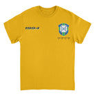 Toffs Retro Soccer Futbol CBD Toffs Gold T-Shirt