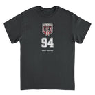 Toffs Retro Soccer Futbol USA Logo Black T-Shirt