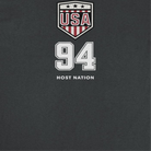 Toffs Retro Soccer Futbol USA Logo Black T-Shirt