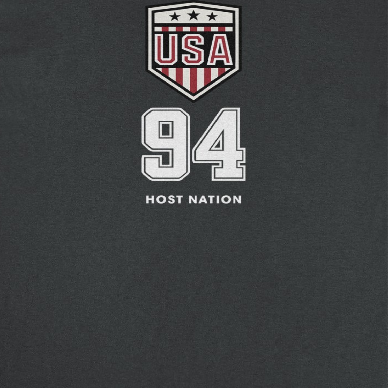 Toffs Retro Soccer Futbol USA Logo Black T-Shirt