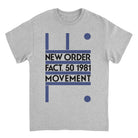 Wholesale New Order Fact Movement Band T-Shirt