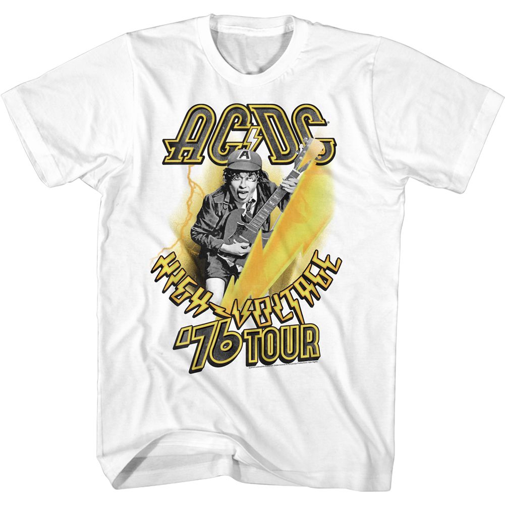 Wholesale AC/DC 76 Tour T-Shirt