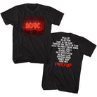 Wholesale AC/DC Power Up Track List T-Shirt