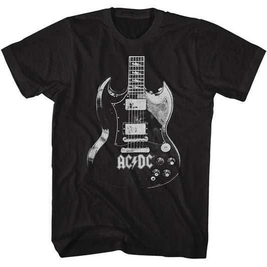 Wholesale AC/DC Angus Guitar T-Shirt