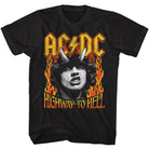 Wholesale AC/DC Highway to Hell Fire T-Shirt