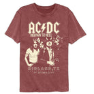 Wholesale AC/DC Highway to Hell Midland Texas Premium Comfort Colors Fashion Band Tee