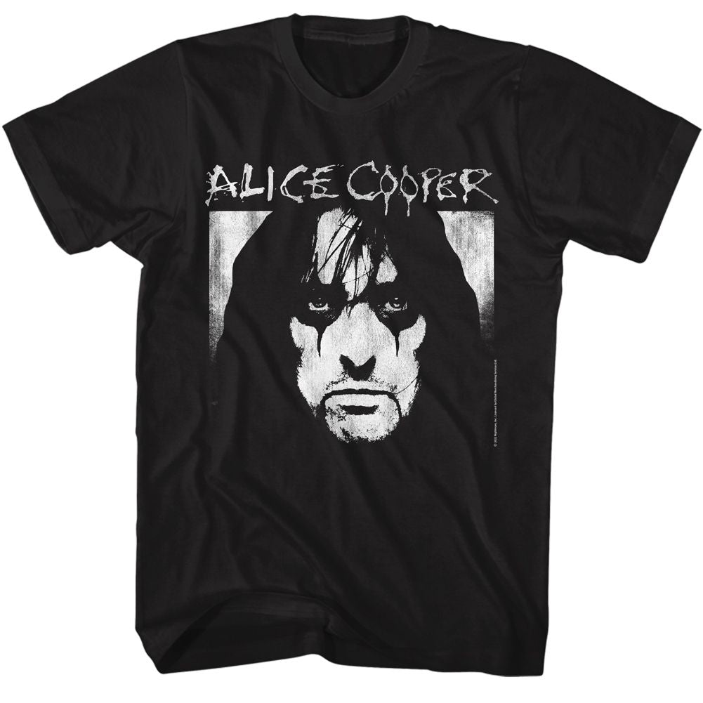 Wholesale Alice Cooper Face and Logo T-Shirt