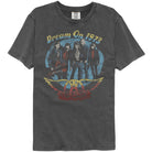 Wholesale Aerosmith Dream On 1973 Premium Dye Wash Fashion Band Tee