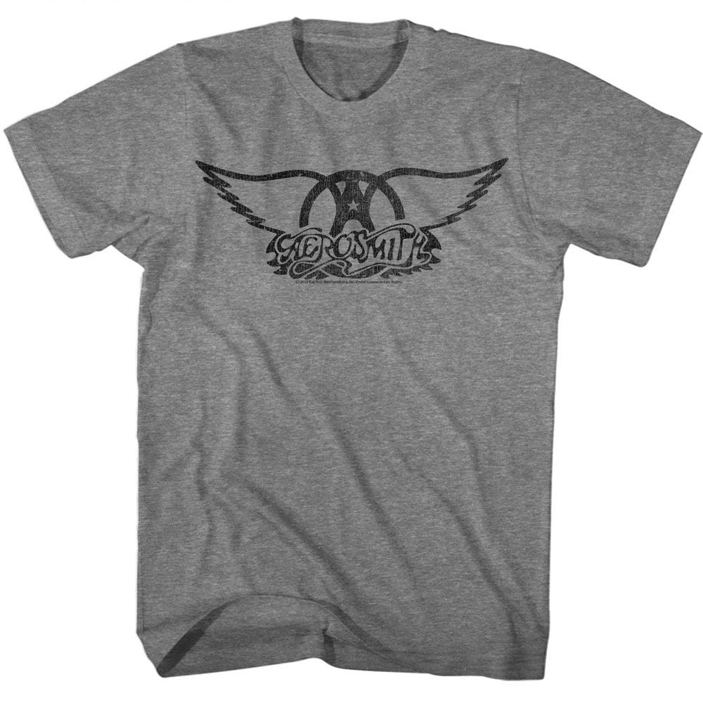Wholesale Aerosmith Black Logo T-Shirt