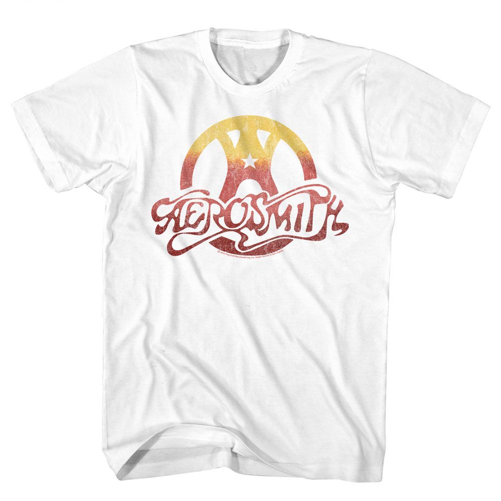 Wholesale Aerosmith Gradient Logo T-Shirt