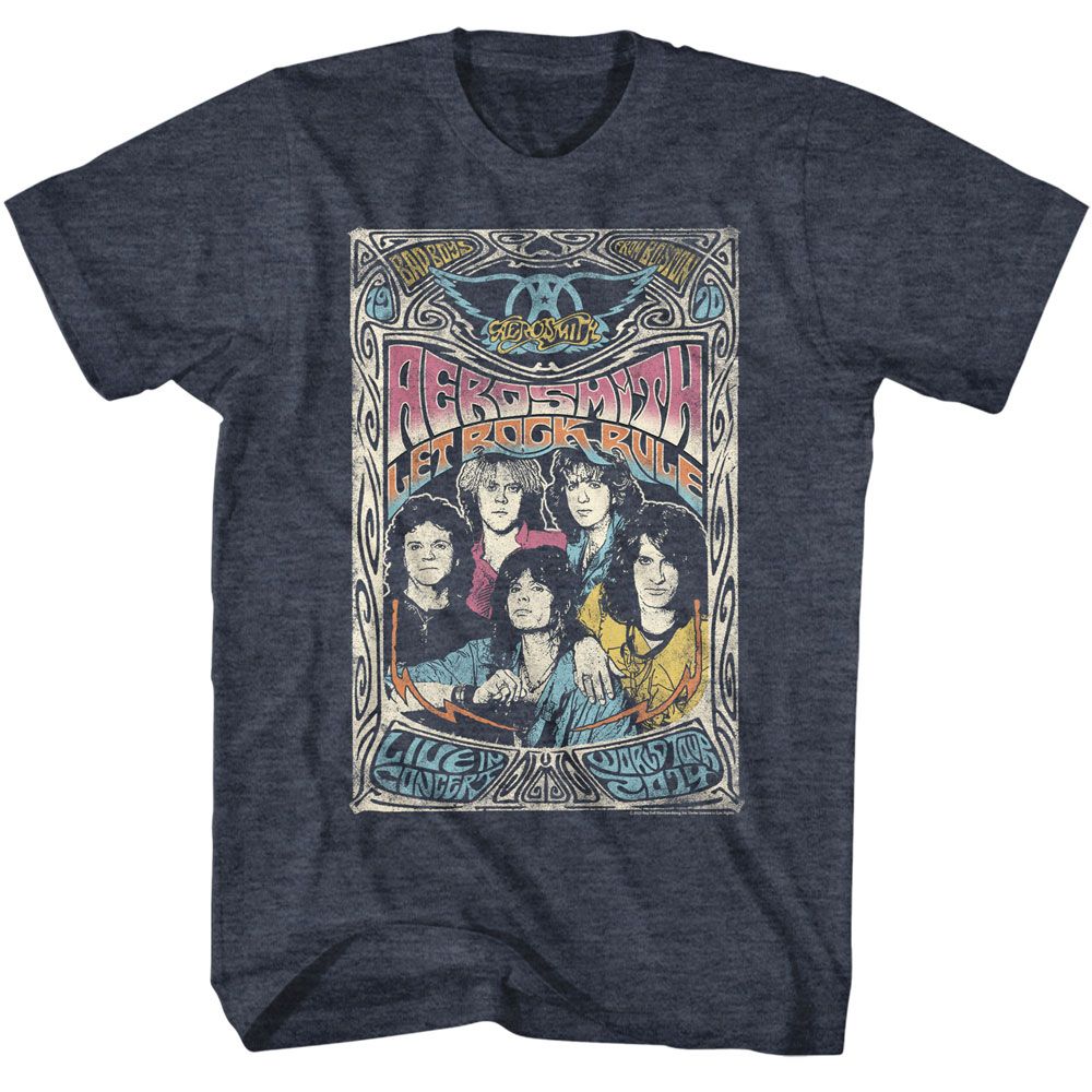 Wholesale Aerosmith Let Rock Rule T-Shirt