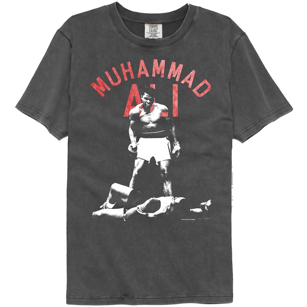 Wholesale Muhammad Ali Standing Over Sonny Liston Premium Dye Fashion T-Shirt