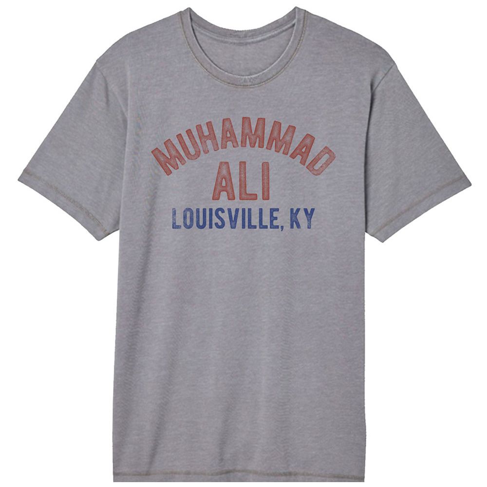 Wholesale Muhammad Ali Kentucky Gray Vintage Wash Premium Fashion Tee