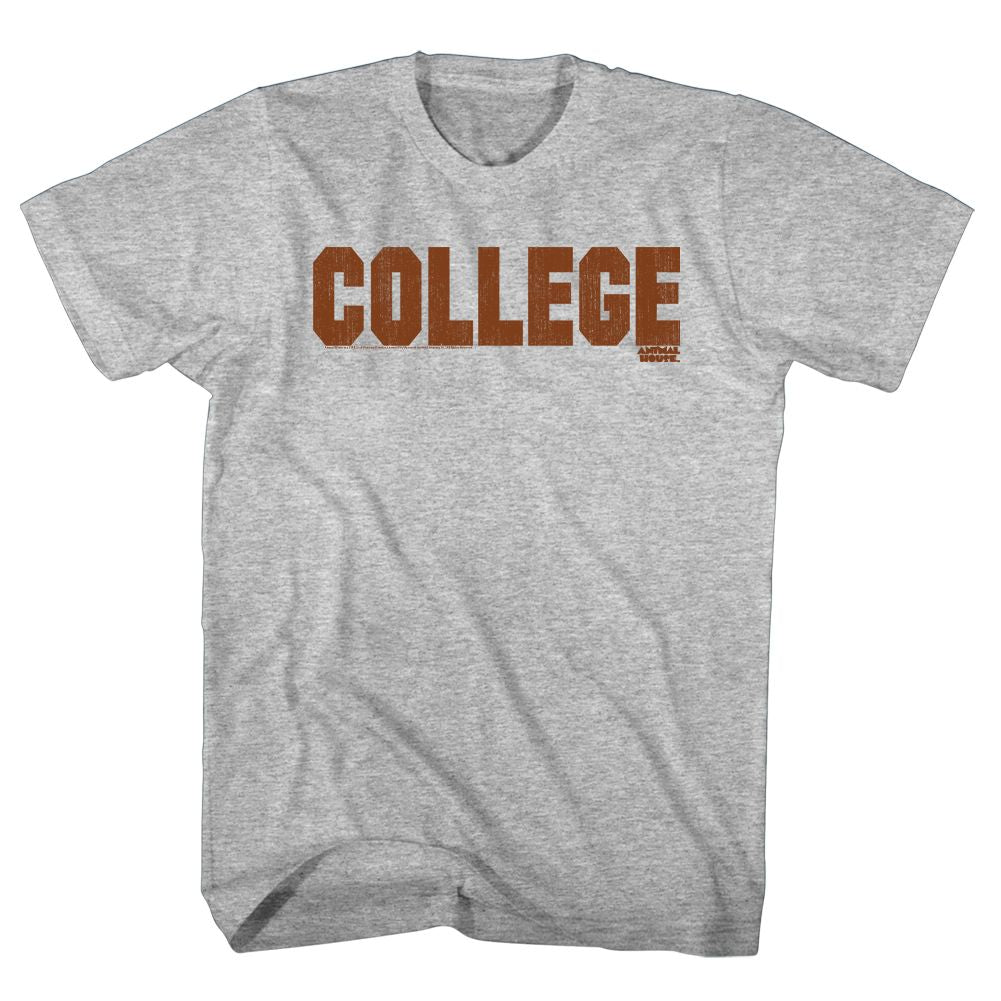 Wholesale Animal House Movie CLG Orange Heather Gray Adult T-Shirt