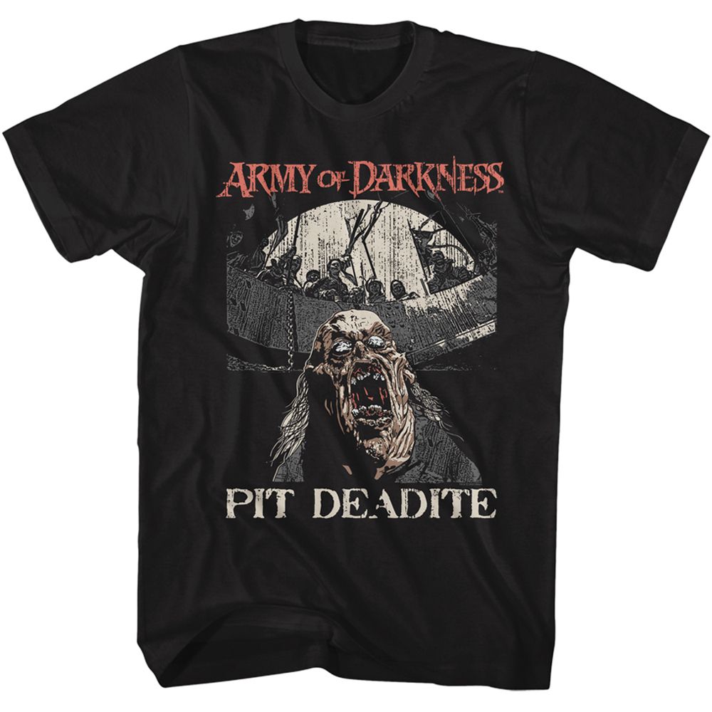 Wholesale Army of Darkness Movie Pit Deadite Black Adult T-Shirt