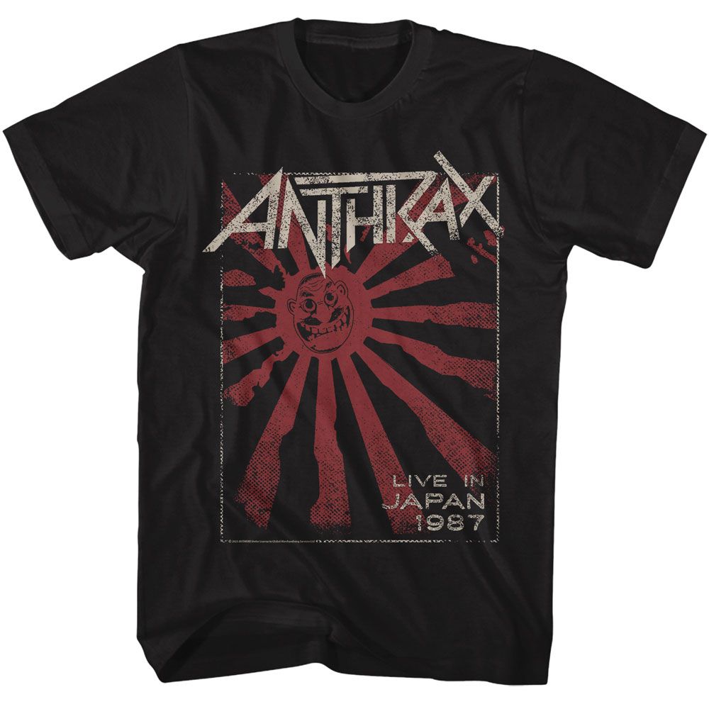 Wholesale Anthrax Japan 87 T-Shirt