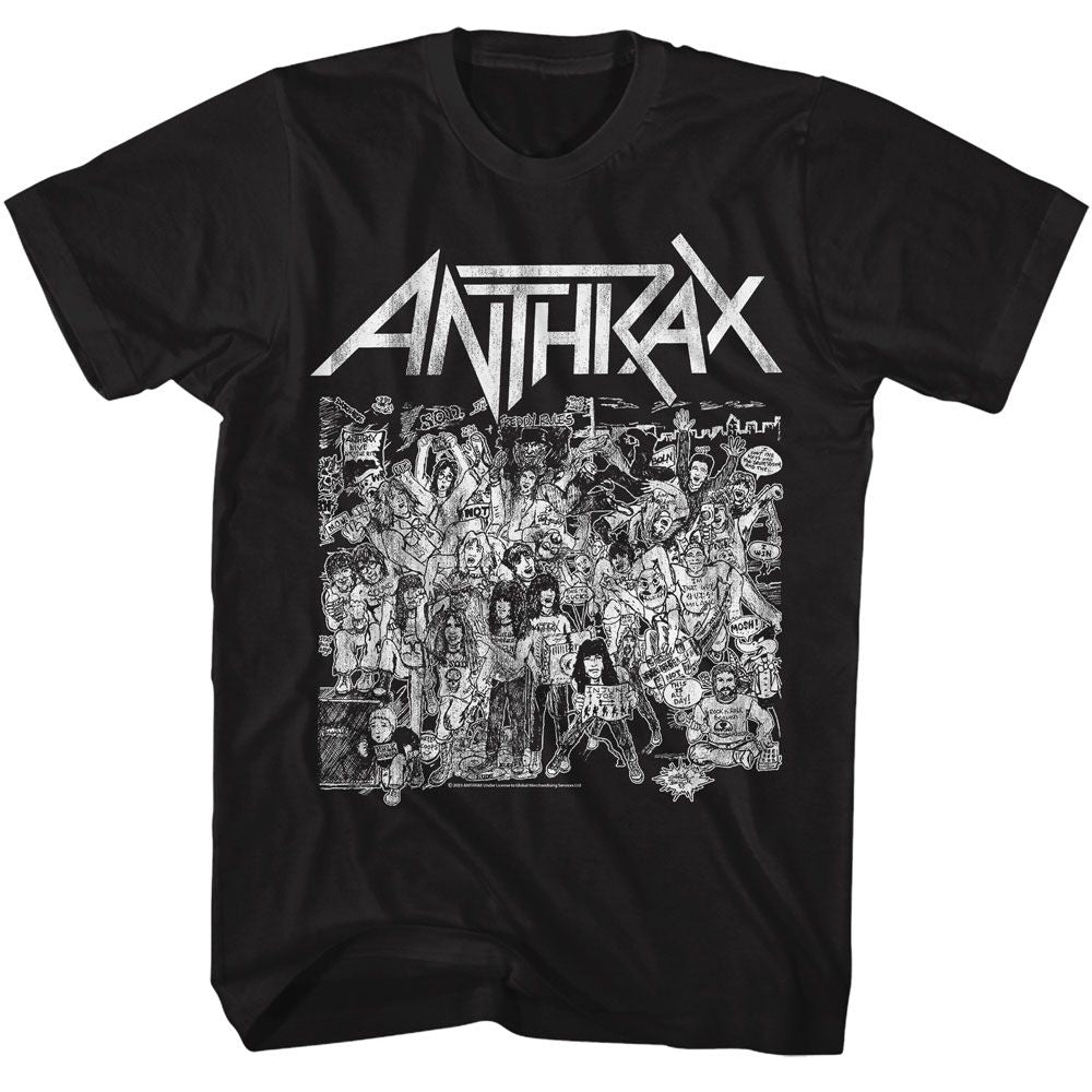 Wholesale Anthrax No Frills T-Shirt