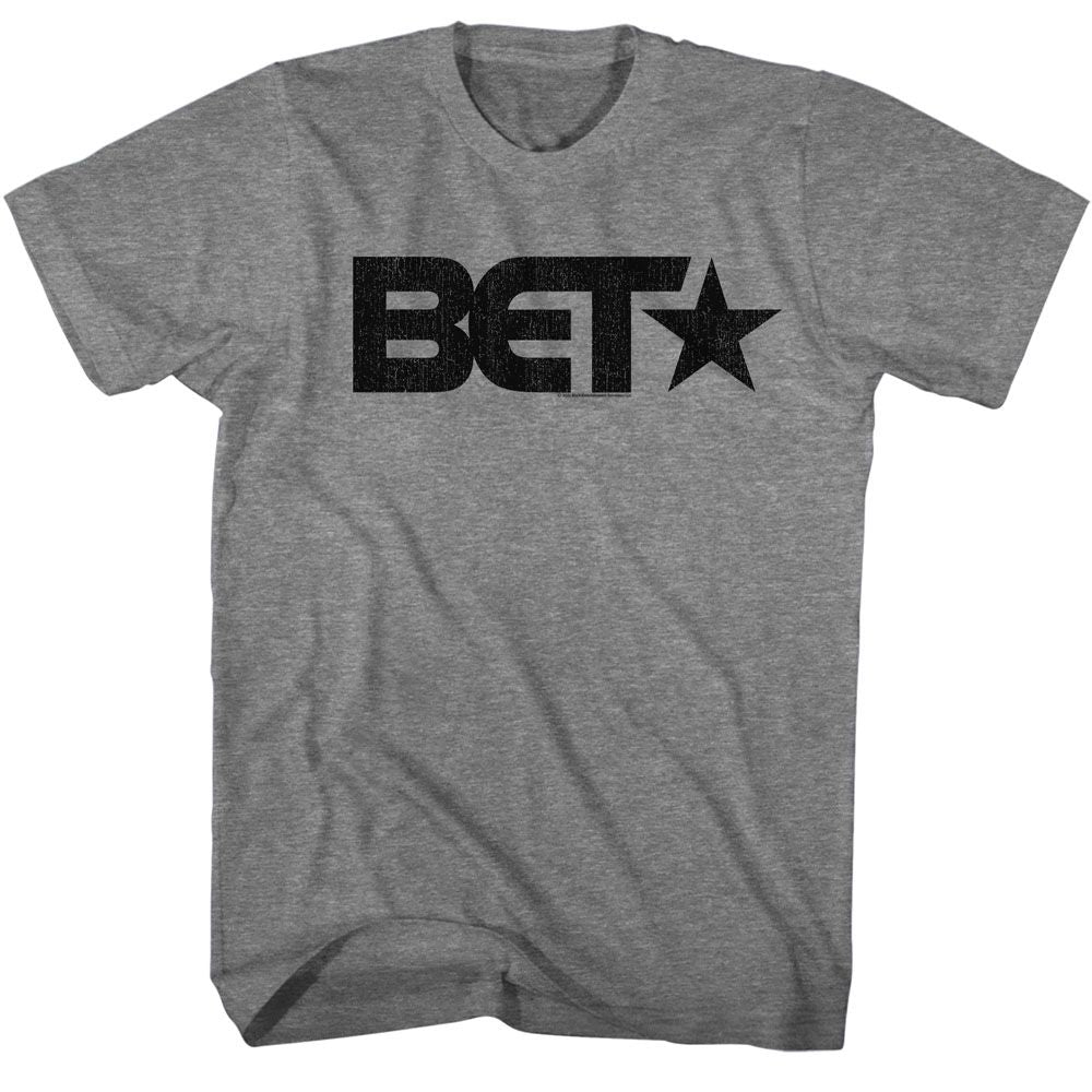 Wholesale BET Logo 2 Graphite Heather T-Shirt