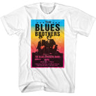 Wholesale The Blues Brothers Movie Blues Poster White Adult T-Shirt