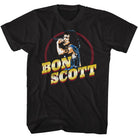 Wholesale Bon Scott Gold Name T-Shirt