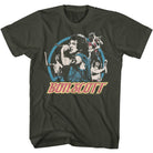 Wholesale Bon Scott Multi-Image Circle T-Shirt