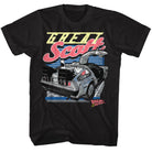 Wholesale Back to the Future Movie Great Scott Black Adult T-Shirt
