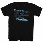 Wholesale Back to the Future Movie Ride the Lightning Black Adult T-Shirt