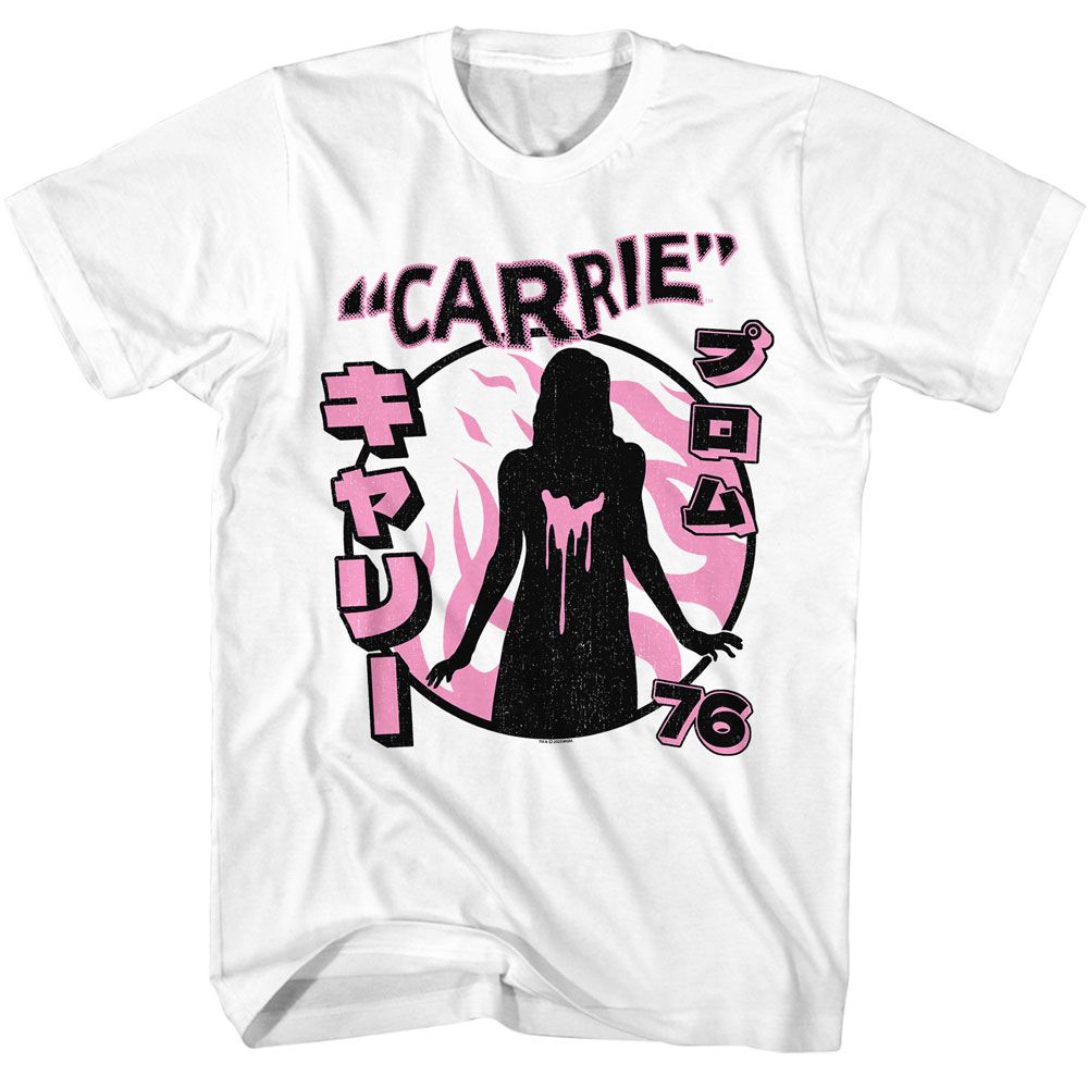 Wholesale Carrie Movie Prom '76 White Adult T-Shirt