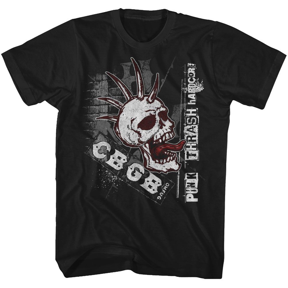 Wholesale CBGB Screaming Skull T-Shirt