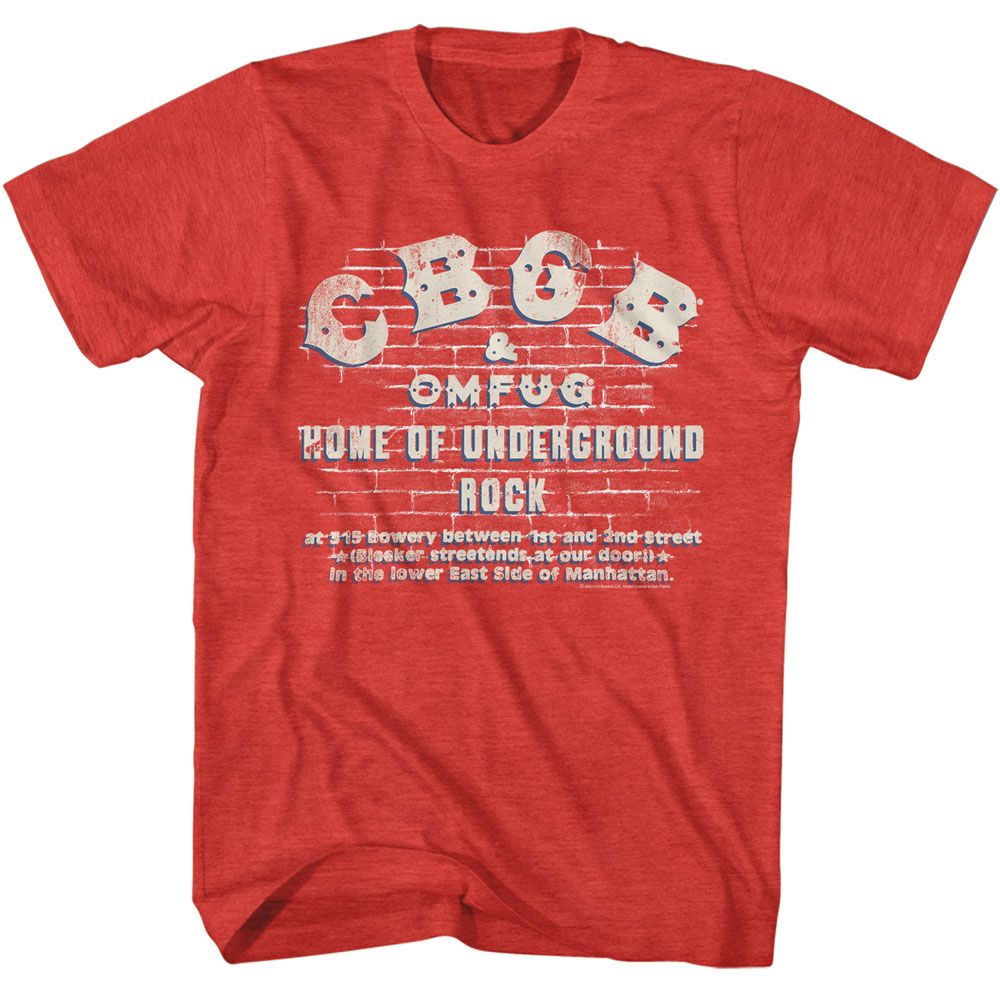 Wholesale CBGB Logo on Wall T-Shirt