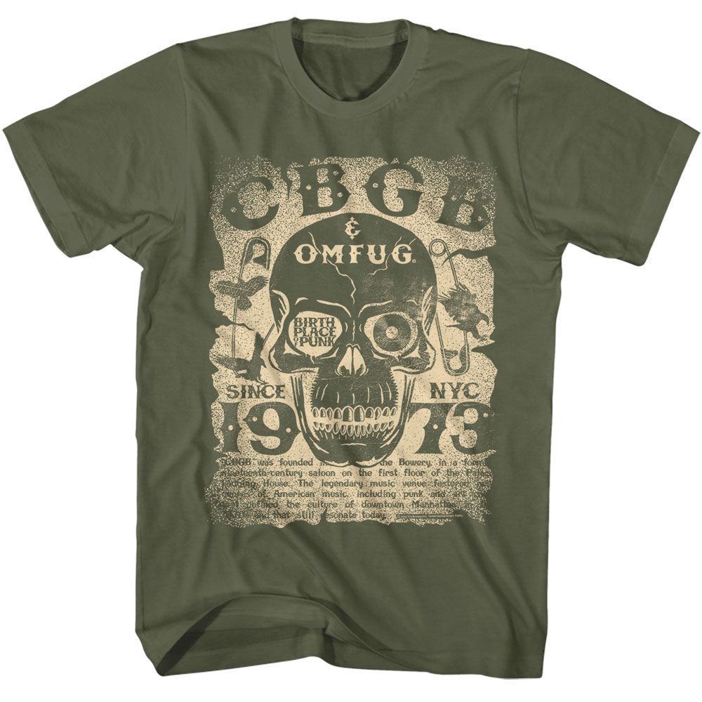 Wholesale CBGB Birth Place of Punk T-Shirt