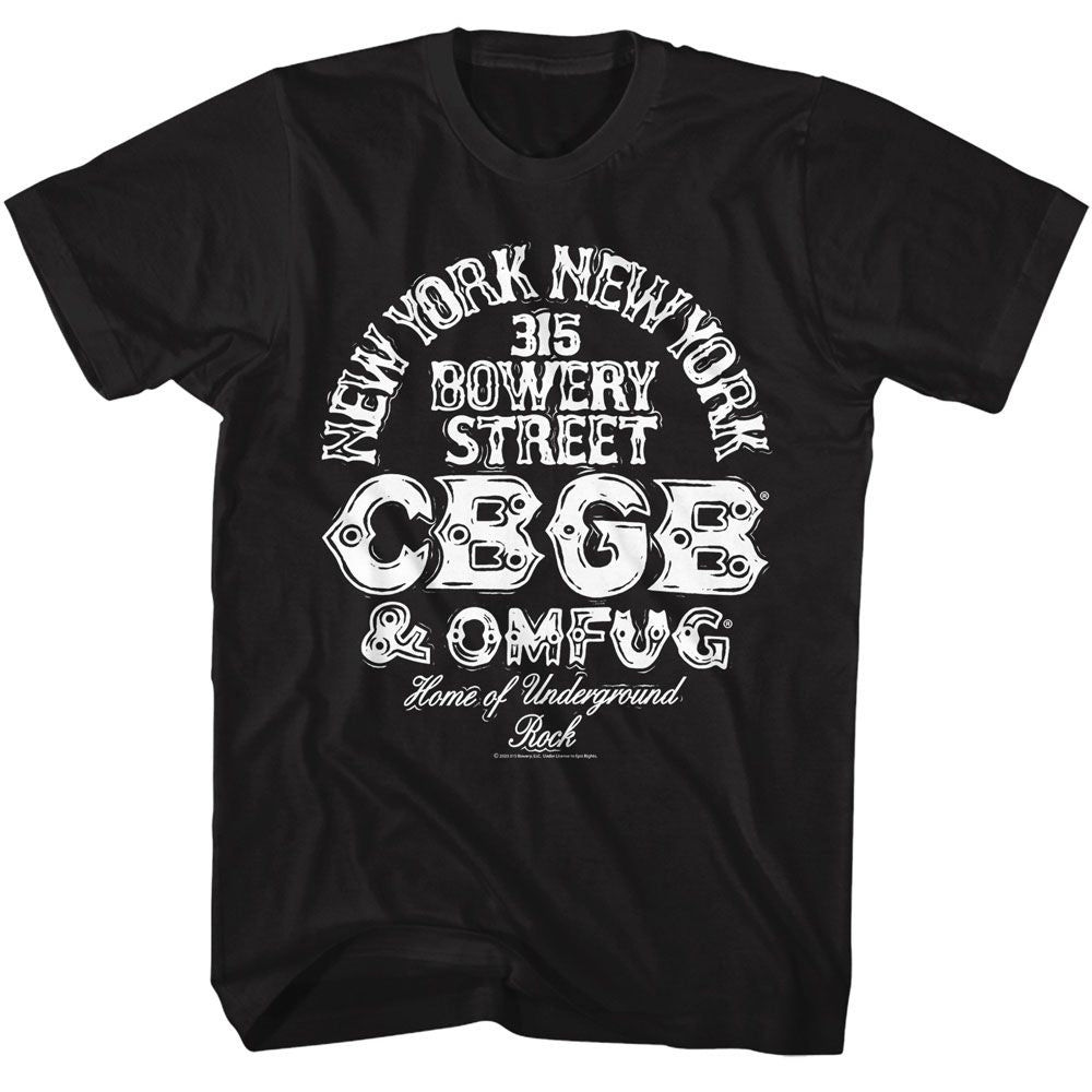 Wholesale CBGB Logo and Address T-Shirt