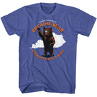 Wholesale Cocaine Bear Touristy Party Animal Heather Royal Adult T-Shirt