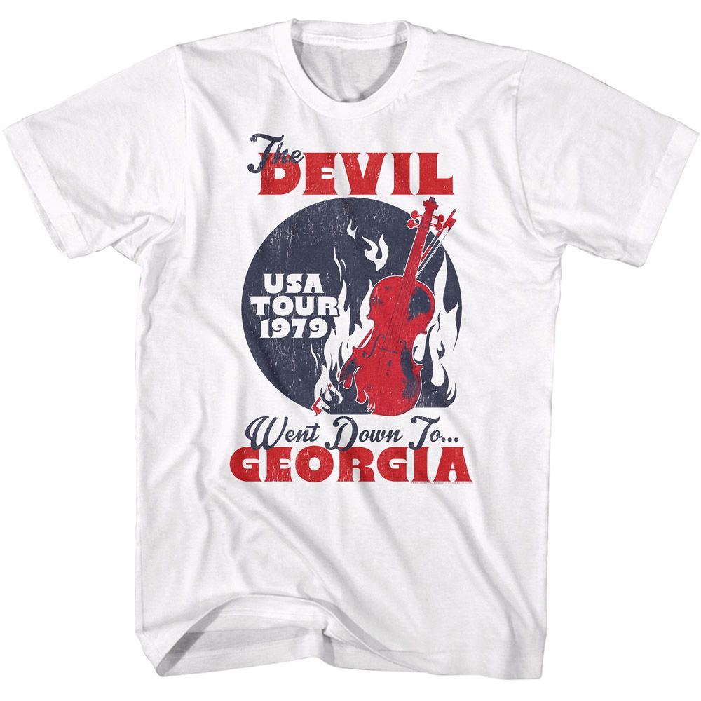 Wholesale Charlie Daniels Band Devil Went Down to Georgia T-Shirt