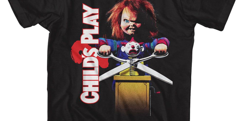 Wholesale Chucky Child's Play 2 Poster Black Adult T-Shirt