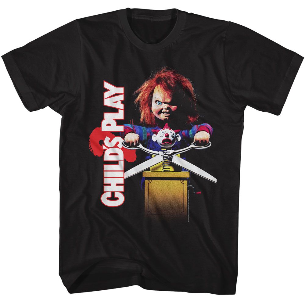 Wholesale Chucky Child's Play 2 Poster Black Adult T-Shirt