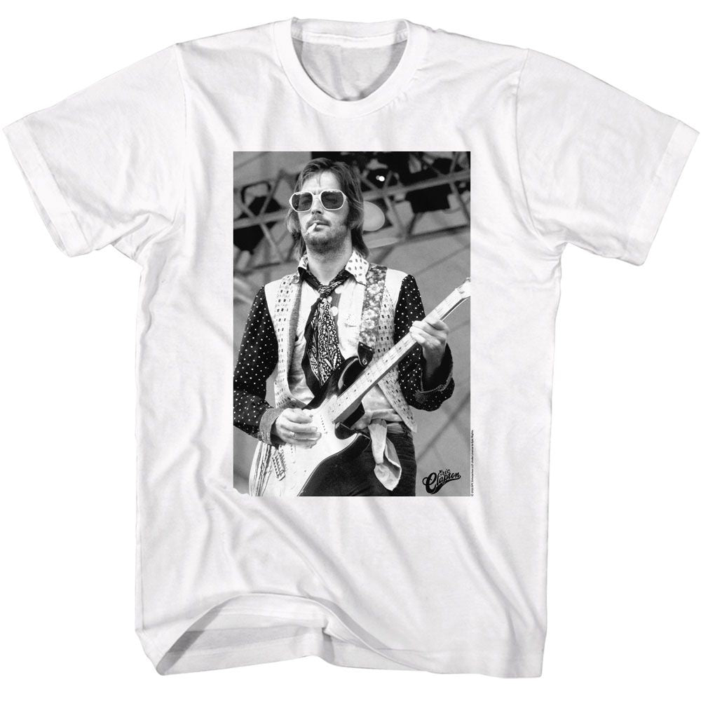 Wholesale Eric Clapton Black and White Sunglasses T-Shirt