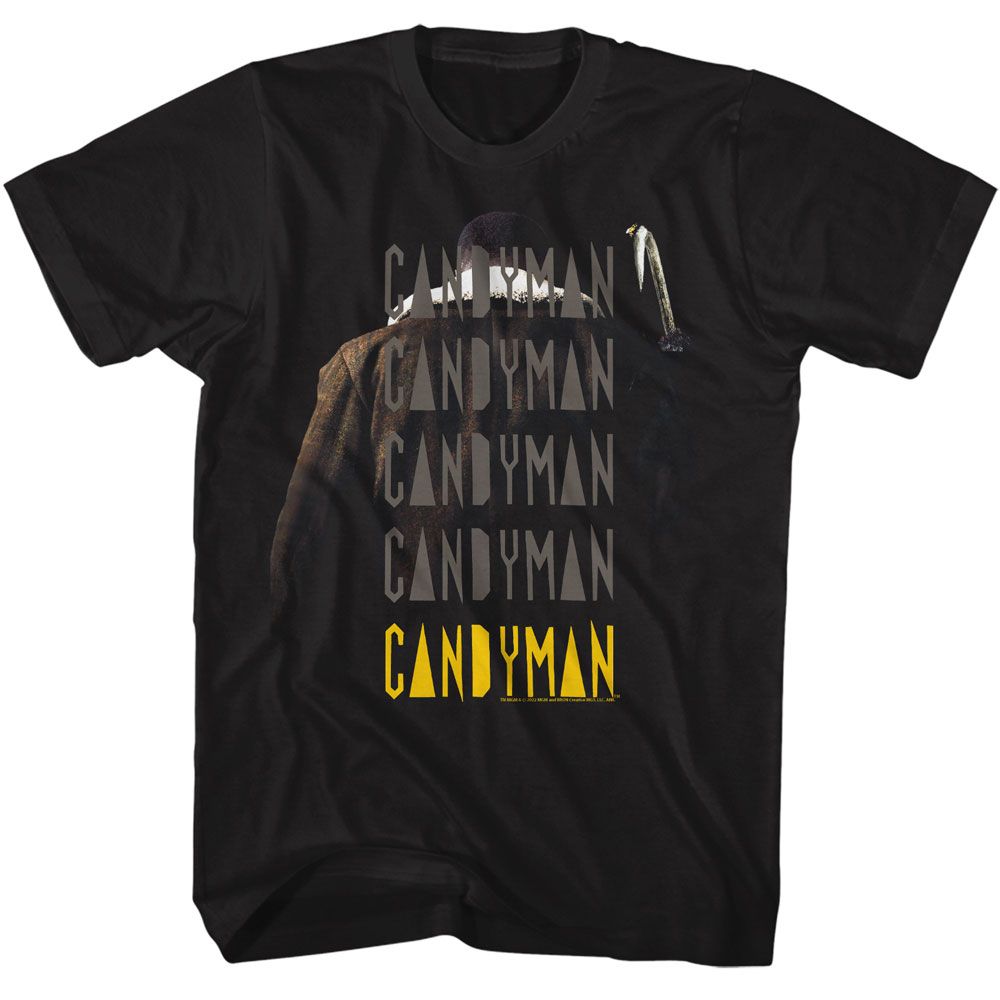 Wholesale Candyman Movie Poster Black Adult T-Shirt