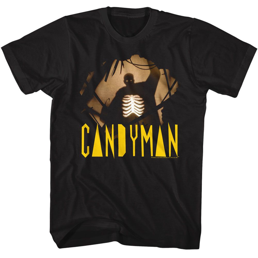 Wholesale Candyman Hole in Wall Black Adult T-Shirt